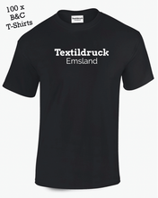 Lade das Bild in den Galerie-Viewer, T-Shirt Aktions Pakete &quot;B &amp; C&quot; inkl. 1-farbigem Druck
