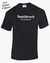 Lade das Bild in den Galerie-Viewer, T-Shirt Aktions Pakete &quot;Gildan&quot; inkl. 1-farbigem Druck
