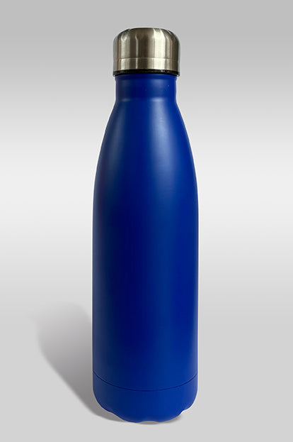 Edelstahlflasche, 500 ml, blau, inkl. individueller Gravur