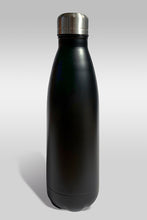 Lade das Bild in den Galerie-Viewer, Edelstahlflasche, 500 ml, schwarz, inkl. individueller Gravur

