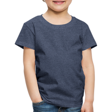 Lade das Bild in den Galerie-Viewer, Kinder Premium T-Shirt - Blau meliert
