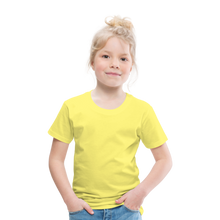 Lade das Bild in den Galerie-Viewer, Kinder Premium T-Shirt - Gelb
