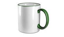 Lade das Bild in den Galerie-Viewer, Keramiktasse, 330 ml, verschiedene Farben, inkl. individuellem Motiv
