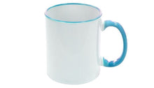 Lade das Bild in den Galerie-Viewer, Keramiktasse, 330 ml, verschiedene Farben, inkl. individuellem Motiv
